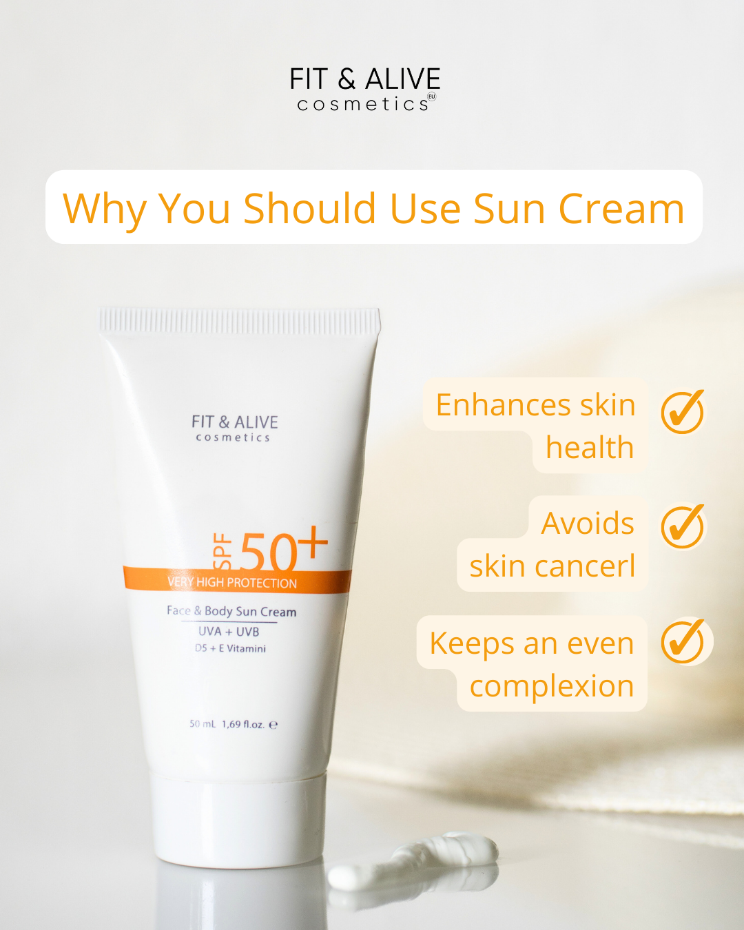 FACE & BODY SUN CREAM 2nd Generation