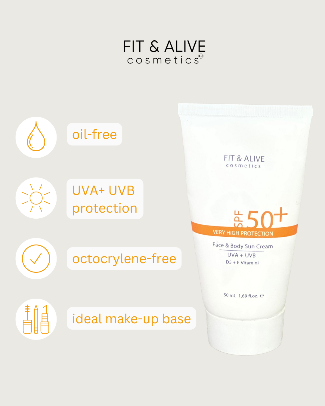 FACE & BODY SUN CREAM 2nd Generation