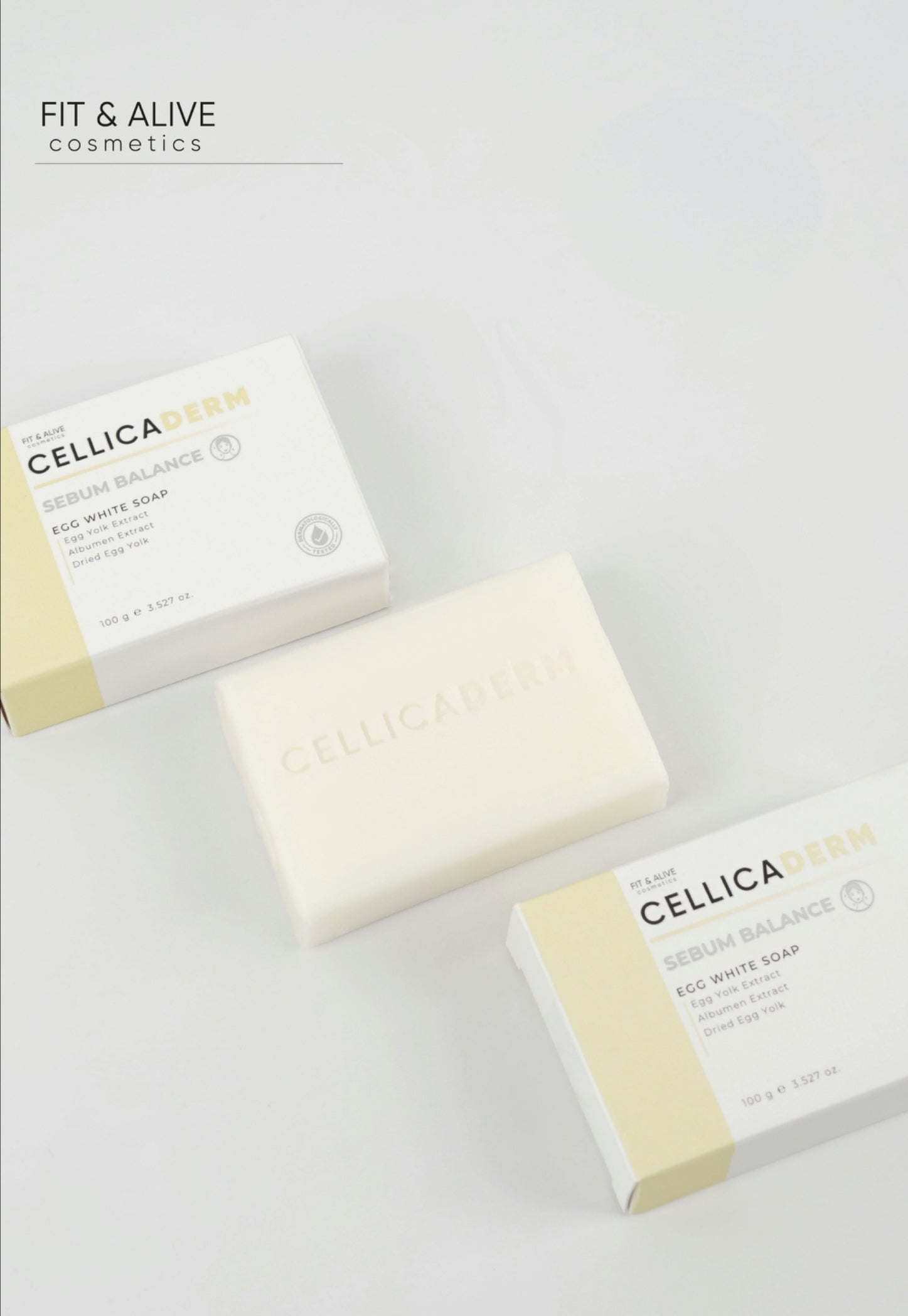 CELLICADERM EGG WHITE SOAP - 100 g